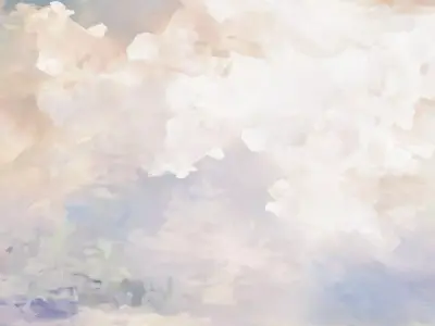 Soft Abstract Sky Light Mural  Texture