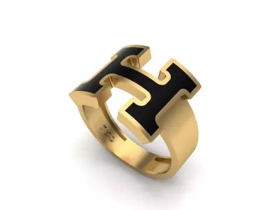 Jewelry ring 462 3D print model