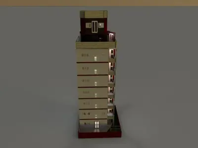 Building with Pant-House Code-108 3D print model