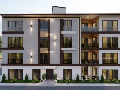 modern apartment  3d model code 11 3D model