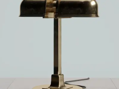 Lab Desk Lamp by Roman and Williams Guild New York 3D model