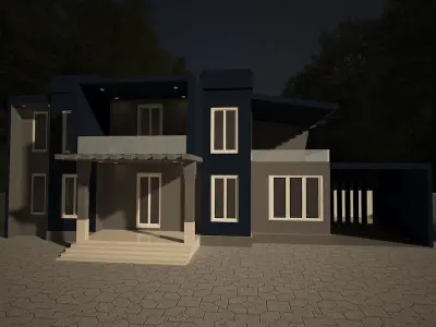 exterior 3D model purchase