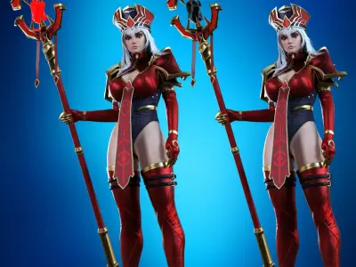 RFX Scarlet Inquisitor For G8F And G81F 3D model