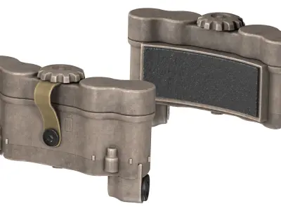 GPNVG-18 NIGHT VISION GOGGLE Low-poly 3D model