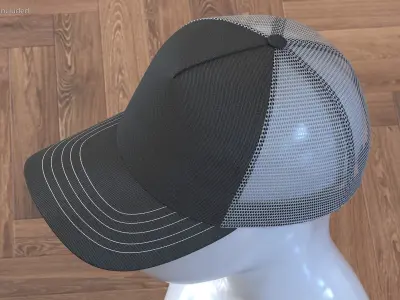  Trucker Hat Grey 
