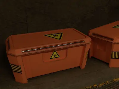 Factory hall 3D model