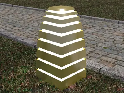 garden lighting 3D model