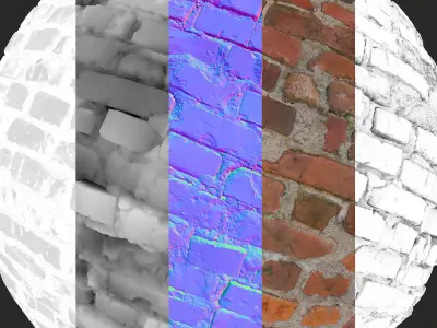 Bricks 22 - Scanned Materials Textures Texture