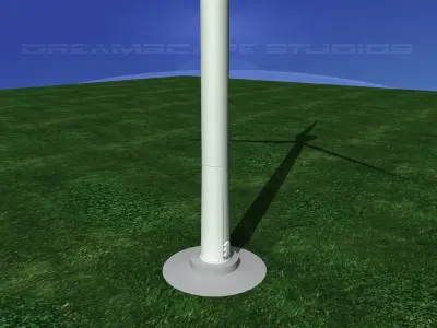 Wind Turbine Vestas V90-2-105  3D model