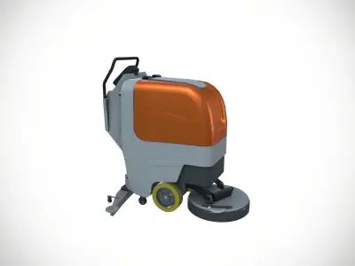 Floor Cleaner Machine 3D model