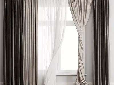 Curtain 04 3D model