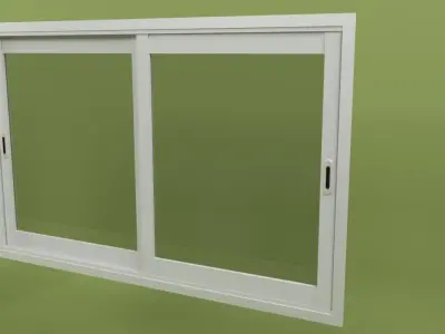 Window and Door Window Free low-poly 3D model