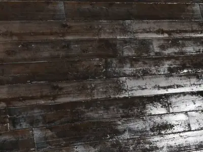 Antique Weathered Redwood Horizontal Siding PBR Seamless Texture