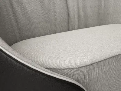 Sofa- Tonin Casa MAMA  Low-poly 3D model