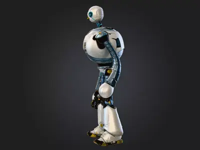 Roz  The Wild Robot Character High 3D Printable Model 3D model