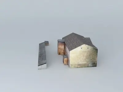 Riga Meness street 19 Free 3D model