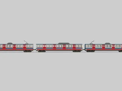 TCDD 14000 Train 3D model