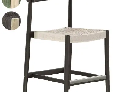 Nina bar chair 3D model