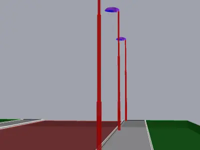 Streetlamp 03 3D model
