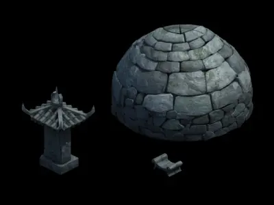Forgotten Forest - Graves 32 3D model