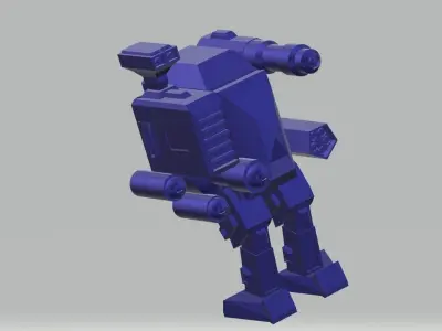 Blender Robot Introduction 3D model