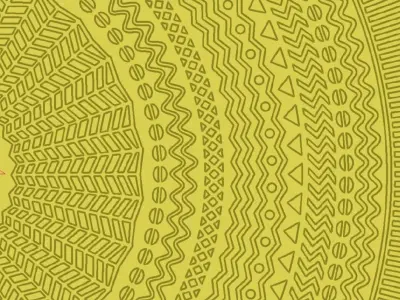 Wooden Door CNC Design african medallion ArtCAM relief  Design 3D print model