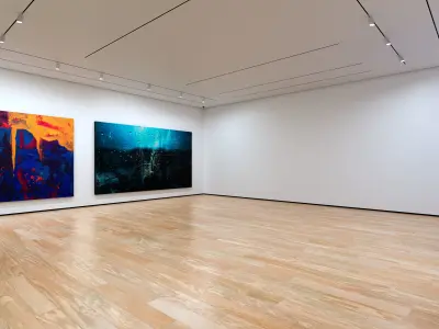 Art Museum Gallery Interior 1 - Textured Low-poly 3D model