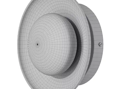 Bezel Sconce 3D model