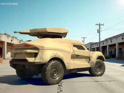  Cockerill I-X Armored Car Dirty Rigged 