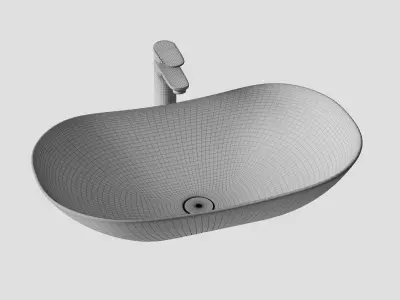 Sink Mira MR-6236 3D model