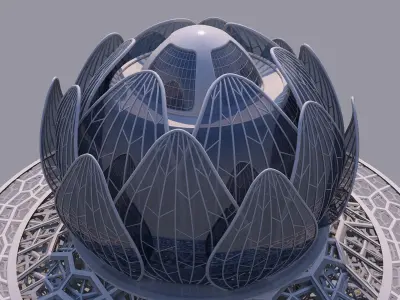0214 - Lotus Landmark 3D model