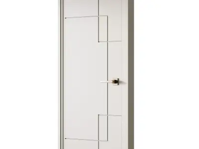 GK 686 Interior Door 22 3D model