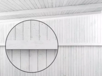 Ceiling with beams 3D model