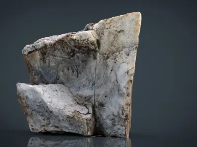 Rock Low-poly 3D model