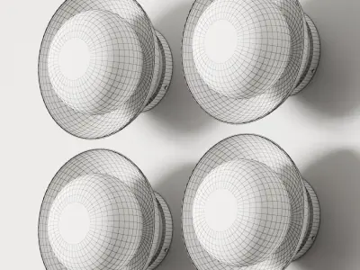 Luminaire Authentik Nube Danoise Wall Lamp 3D model