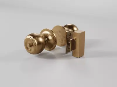 Door Knob CG36 3D model