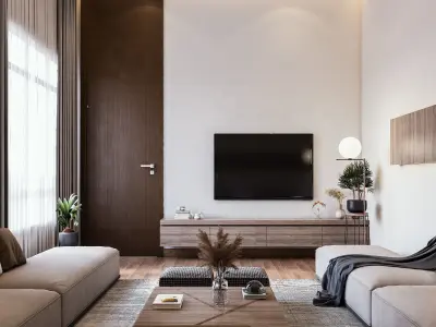 Modern Living 3D model