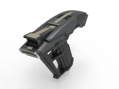 Starfleet Hand Phaser from Star Trek Picard TV series 3D print model