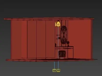 chest of drawers 44 3D model