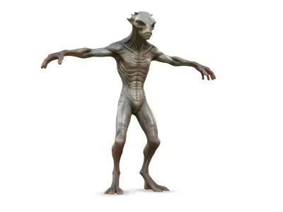  Alien Monster Skreep  3D model