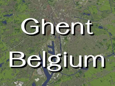 Belgium - city and urban 3D Model Pack