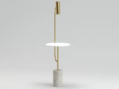 PASTEUR Straight floor lamp Roche Bobois 3D model