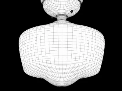 Minka-Lavery Semi Flush 2257-613 lamp 3D model
