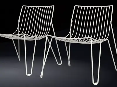 Tio Easy Chair 3D model