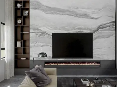  villa interior scenes 3D model