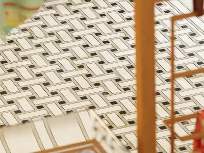 Hermes Floor Pattern Texture