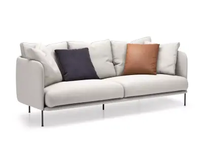 Bonnet Grand Sofa 3D model