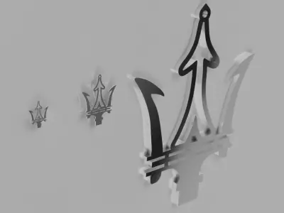 Maserati Accessories 3D print model