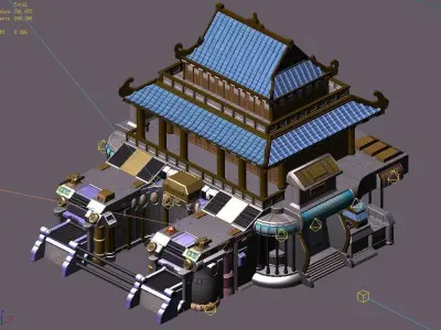 Future City - Weapons Library 04 3D model