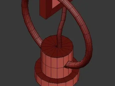 Untitled fairmont light chandelier 3D model